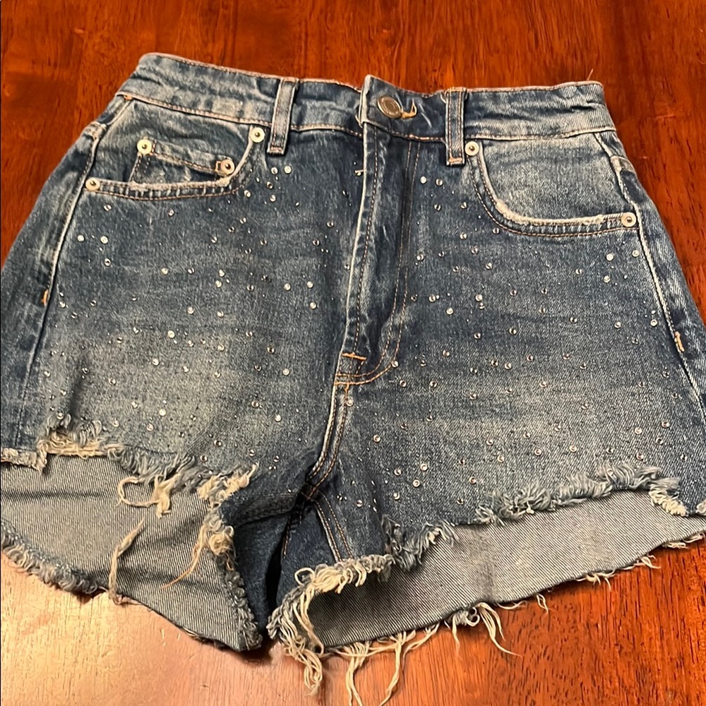 Zara sequin shorts women’s size 2
